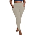 thumbnail image 2 of CLOISE Leggings with Pockets for Women Plus Size Tights Stretchy Workout Pants Butt Lifting Seamless High Waist Yoga Bottoms, 2 of 6