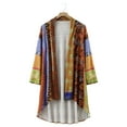 thumbnail image 3 of OKBOP Sweater for Women,Women Fashion Casual Boho Print Shirt Winter Coat Loose Long Sleeve Cardigan Pocket Top, 3 of 9