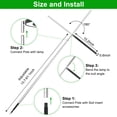 thumbnail image 5 of Scidweet Grow Lights for Indoor Plant, 160 LED 60" Height Adjustable Large Plant Light Full Spectrum Auto on/off Timer 3/9/12H, 5 of 6