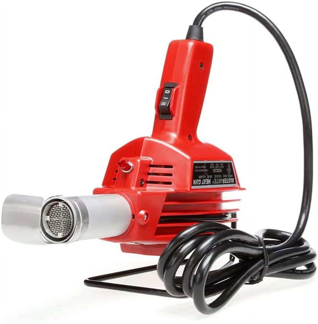 Master Appliance 10008 Master Mite Heat Gun, Quiet Low Airflow Motor, 650 Degrees F, 120 Volt, 475 Watts, Assembled in the USA