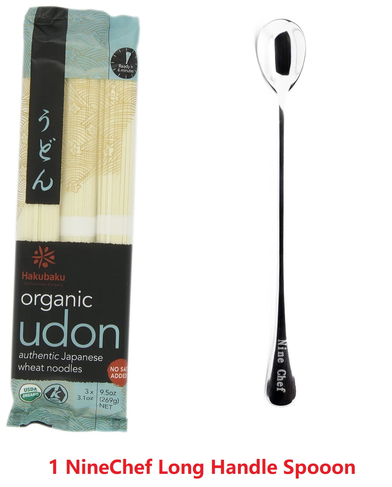 NineChef Bundle Hakubaku Authentic Japanese Buckwheat Noodles