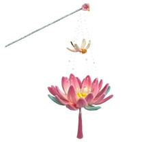 Kmdttou LED Lights Flower Lantern Chinese Hand Lantern Kids Crafts DIY Lantern Kit Wishing Flower Lantern Christmas 、Chinese New Year 2023 Decoration