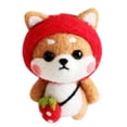 thumbnail image 2 of veasfak Shiba Inu Needle Felting Starter with Needles Wool Mat Instructions 1#, 2 of 9