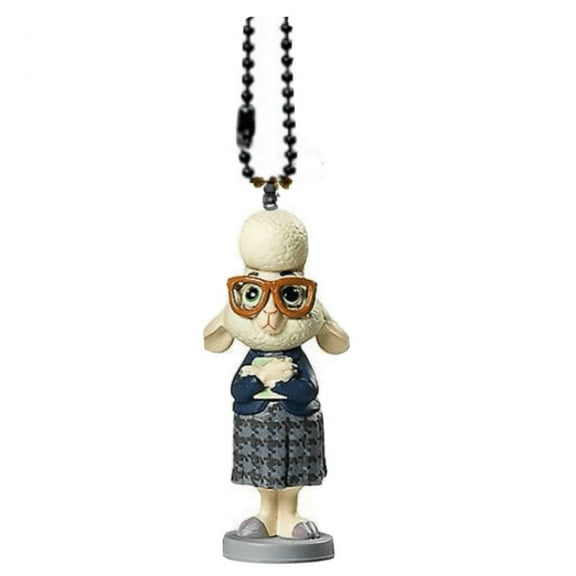 Zootopia Assistant Mayor Bellwether Lamb 3" PVC Keychain Dangler Ornament Figure