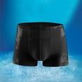 thumbnail image 2 of fatyb Men's Silk Boxer Briefs Quick-Dry Stretch Lightweight Underwear Comfortable Underpants for Men, 2 of 3