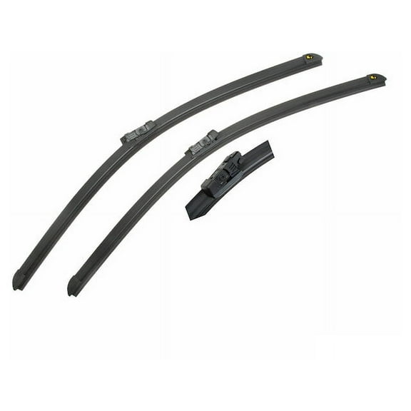 Front Wiper Blade Set - Compatible with 2013 - 2015 Mercedes-Benz C250 Coupe 2014