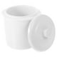 thumbnail image 4 of Mantequera francesa con tapa, de cerámica, para encimera, bandeja de porcelana para mantequilla fresca untable, 0,45 l, 4 of 8