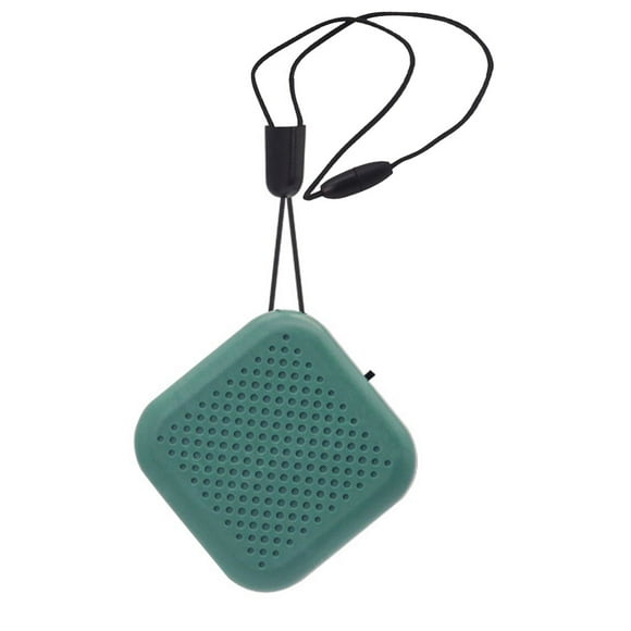 Advancent Ambientador de aire para colgar en el cuello, ambientador de aire portátil, máquina refrescante de plástico Suministros de limpieza para el hogar Verde oscuro Advancent HA006398-05B