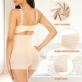 thumbnail image 4 of Womens Seamless Shaping Boyshorts Panties Tummy Control Underwear Slimming Shapewear Shorts, 4 of 14