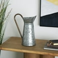 thumbnail image 3 of DecMode 10" x 12" Brown Metal Watering Can Planter, 3 of 10
