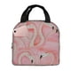thumbnail image 1 of Easygdp Flamingos Bolsa Térmica Premium - Tela Oxford Impermeable, Gran Capacidad, Bolsillo Frontal, Unisex para Trabajo, Escuela, Actividades al Aire Libre y Picnics, 1 of 8