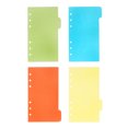 thumbnail image 2 of 6pcs A6 Dividers Set 6 Holes Ring Colored Notebook Binders Divider Index Page Tab Cards Set Notebook Accessories School Stationery, 2 of 9