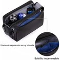 thumbnail image 4 of Neceser de Viaje para Hombres y Mujeres, Bolsa de Aseo Viaje Impermeable, Organizador de Cosmetiquera de Viaje, Makeup Bag de Gran Capacidad, Bolsa de Baño Portátil, Multifuncional, Negro, 4 of 4