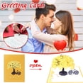 thumbnail image 1 of TIMIFIS Valentines Day Decor 3D Greeting Card Cupid Heart Romantic Love Blessing Greeting Card Handmade Paper, 1 of 5