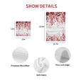 thumbnail image 7 of Red Eucalyptus Leaves Kitchen Dish Towels for Drying Dishes Set of 2, Summer Botanical Weeping Wooden Waffle Weave Microfiber Hand Tea Bathroom Towels Quick Dry & Absorbent Towel 15.7x23.6, 7 of 7