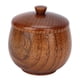 thumbnail image 1 of Recipiente para condimentos de madera de azufaifo lacado con tapa abatible segura para cocina, tarro de especias tradicional japonés a prueba de polvo, 1 of 8