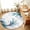 Blue, variant on Hallway Runner Rug 2'x6', Purple Marble Stone Kitchen Runner Rugs Non-Slip Carpet Mats, White Ink Splash Farm Marble Abstract Bedside Rugs Runners Washable Floor Carpet for Bathroom Laundry Room