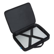 RIVACASE 8087 Regent II Clamshell Bag With 16 Laptop Pocket, Black