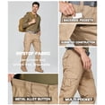 thumbnail image 4 of Pantalones cargo SPOSULEI para hombre Ripstop, transpirables y de secado rápido, 4 of 6