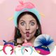 thumbnail image 1 of Ganfancp Dopamine Funny Braid Hair Hoop Muñeca Fea y Mona Hair Hoop Ofertas Del Día 1X Cinta para El Pelo, 1 of 7
