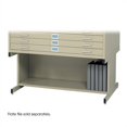 thumbnail image 1 of Safco Open 20"H Base for Flat File Cabinet in Tropic Sand, 1 of 2