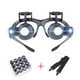 thumbnail image 5 of Kenally 1 Juego de lupa con diadema, luz Led, gafas dobles, fáciles de usar, prácticas lupas de alta definición, lupa intercambiable lupas, 5 of 6