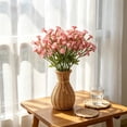 thumbnail image 4 of Ramo artificial de gypsophila (aliento de bebé) | Arreglo de tallos de flores artificiales para decoración del hogar | Decoración floral de plástico para la mesa de la sala, 4 of 6