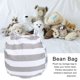 thumbnail image 3 of Bolsa de Almacenamiento de Animales de Peluche Puf de Gran Capacidad con Asa para Sala de Estar para Viajes para Dormitorio Beanbag Bolsa de almacenamiento de juguetes de pel ANGGREK Cocina, Decoración y Otros, 3 of 8