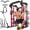 Smith Machine, variant on YODOLLA Power Rack Cage, 2000lbs Squat Rack with LAT Pulldown and Cable Crossover Machine, Multi-Function Home Gym Strength Training Equipment with Pulley System