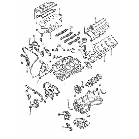 2003 Nissan Murano Engine Diagram