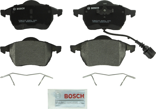 DISC BRAKE PAD SET Fits select: 2000-2010 VOLKSWAGEN NEW BEETLE, 2000-2006 AUDI TT