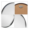 thumbnail image 4 of Espejo Hometrends Circular de Aluminio Negro, 4 of 4