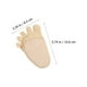 thumbnail image 4 of 2 pares de calcetines acolchados para el pie, calcetines de media puntera, calcetines de cinco dedos, calcetines antideslizantes para tacón alto., 4 of 5