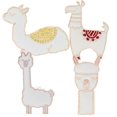 thumbnail image 2 of a refined and engaging product description based on the details you provided:\n\n \n\n**4pcs Cute Alpaca Brooches for Women – Unique Handmade Animal, 2 of 4