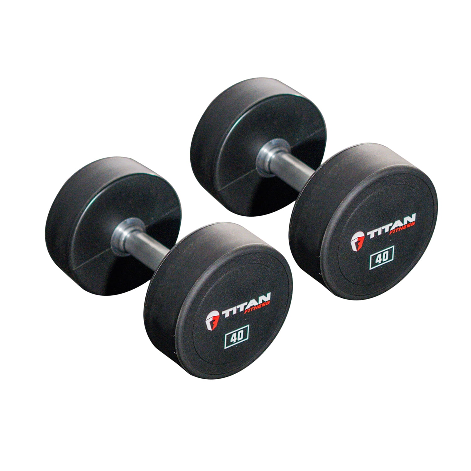 Titan Urethane Dumbbells 40 LB Pair