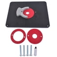 thumbnail image 2 of Koomaha Precision Router Table Insert Plate w/ Level-Loc Rings PRS4038 -non predrilled, 2 of 7