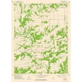 thumbnail image 4 of USGS 11x14 Black Modern Wood Framed Wall Art Titled - Fandon Illinois Quad - USGS 1974, 4 of 6