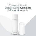 thumbnail image 3 of Diaper Genie Essentials Round Refills, Unscented, Holds up to 1280 Newborn Diapers, 4 Pack, 3 of 5