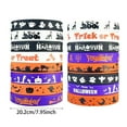 thumbnail image 2 of Halloween Silicone Bracelets 16 Pack Bulk Rubber Wristbands Party Favors for Trick or Treat Goodie Bags Classroom Prizes Kids Toddlers Boys Girls Halloween Events, 2 of 6