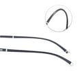 thumbnail image 5 of Mens Blue Progressive Rectangular Business Reading Glasses 1.50, Blue Light Blocking Multifocal Presbyopic Glasses, Metal Classic Flexible Readers +1.50 Strength, 5 of 6