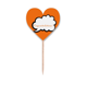 thumbnail image 1 of Daily Language chatear Felicitaciones espero Etiqueta del corazón de la bandera del palillo de dientes, 1 of 3