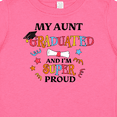 thumbnail image 4 of Inktastic My Aunt Graduated and I'm Super Proud Boys or Girls Baby T-Shirt, 4 of 5