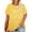 2-Yellow, variant on XCHQRTI Be Kind Womens Shirt Plus Size Graphic Tees Short Sleeve V Neck Summer Casual T Shirt