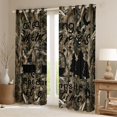 thumbnail image 2 of Erosebridal Camping RV Car Blackout Curtains Set of 2 (52x84 Each) for Boys Girls,Teens Vintage Camouflage Branches Window Curtains,Luxury Bedroom Decor, 2 of 6