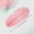 thumbnail image 3 of 10 Pack Natural Ostrich Feathers, 10-12 in (25-30cm) Crafts DIY Plume Feather for Centerpieces Home Wedding Party Table Decoration - Pink, 3 of 7