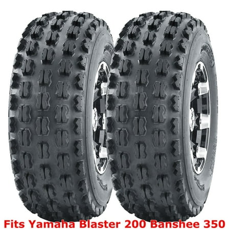 (2) 21x7-10 21x7x10 Yamaha Blaster 200 Banshee 350 front GNCC Racing (Best Tires For Chrysler 200)