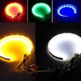 thumbnail image 5 of GTINTHEBOX APP Wireless Remote Control RGB LED Demon Eye Halo Ring Headlight Projector Lens, 5 of 6