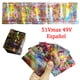 thumbnail image 1 of New English Spanish French Cards Holographic EX Vstar Vmax GX Letter Rainbow Arceus Shiny Charizard Mewtwo Trading Cards, 1 of 5