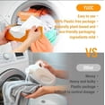 thumbnail image 4 of Laundry Detergent Sheets 200 Loads Citrus Scent Laundry Soap Sheets Compact Lightweight Liquidless Biodegradable Plastic Free Alternative to Liquid & Powder Detergent, 4 of 5