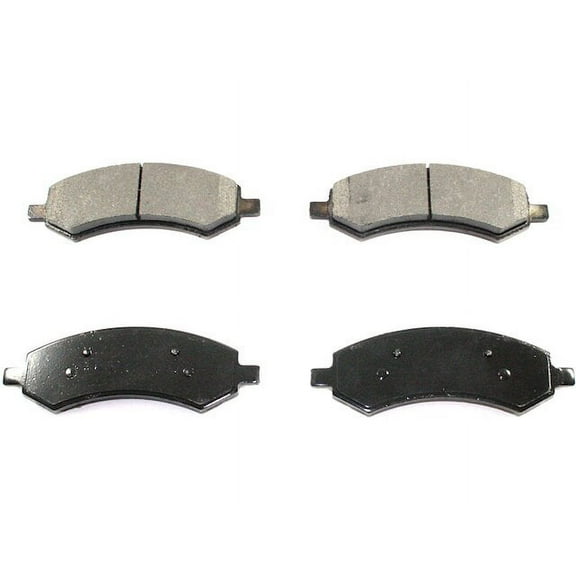 Front Brake Pad Set - Compatible with 2011 - 2018 Ram 1500 2012 2013 2014 2015 2016 2017